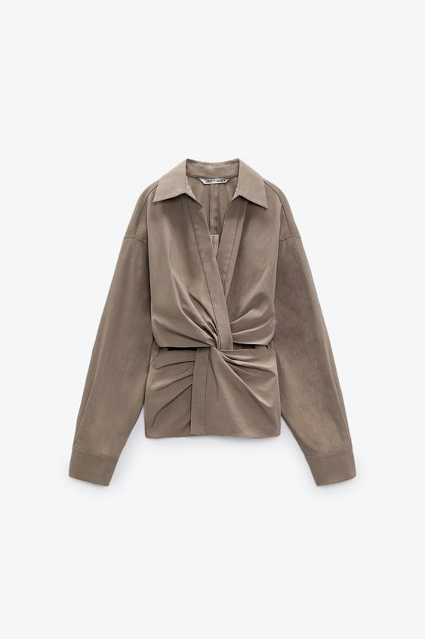 Zara, Shirt With Cut-out Detail, WAS £29.99 NOW £19.99