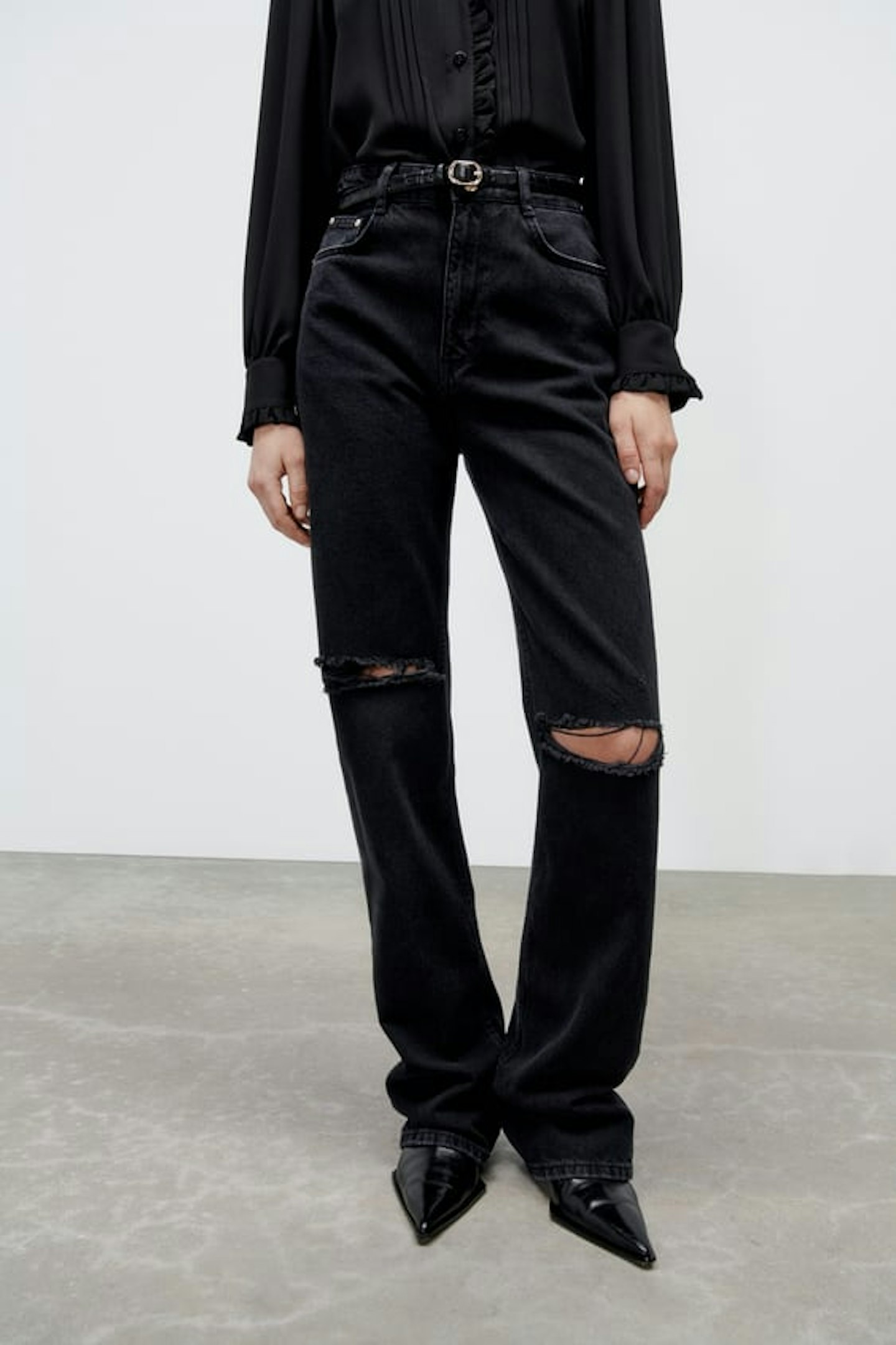 Zara, Z1975 Ripped Jeans, WAS £29.99 NOW £19.99