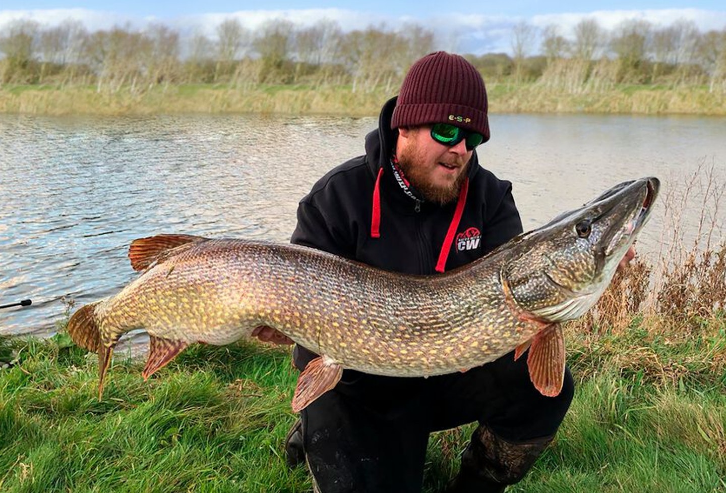 Predator angler Dan Hill laid claim to the largest UK pike to fall to a lure