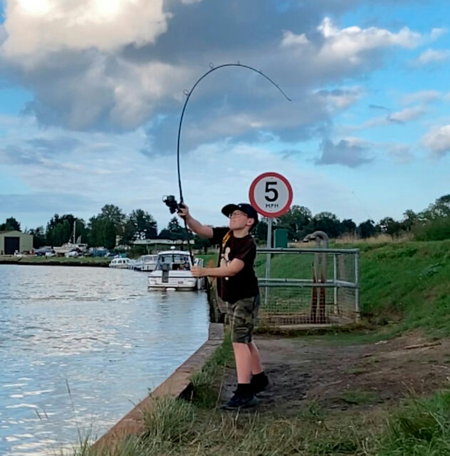 Rowan Barrington (10) cast an almighty 36,960 yards over a series of sponsored sessions in a bid to raise awareness and cash for the Carp4Kids
