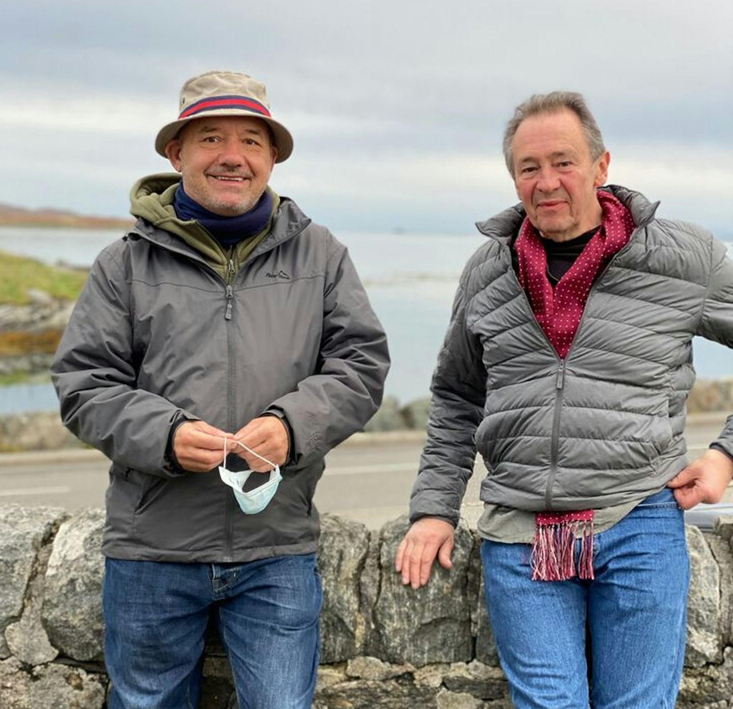 COMEDY duo Bob Mortimer and Paul Whitehouse launched their fourth series of Gone Fishing