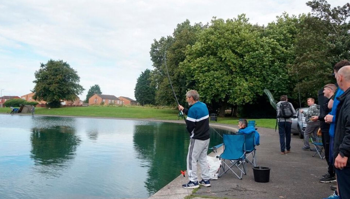 Liverpool-based angling coach Ann Myers launched a new project to bring fishing to the city’s homeless
