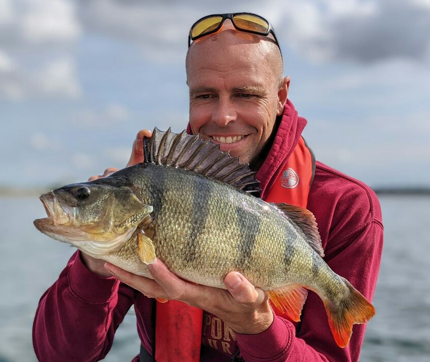 The fish – weighing 4lb 2oz – ended a two decade-long quest for a ‘four’ by the Olympic decathlete and TV star