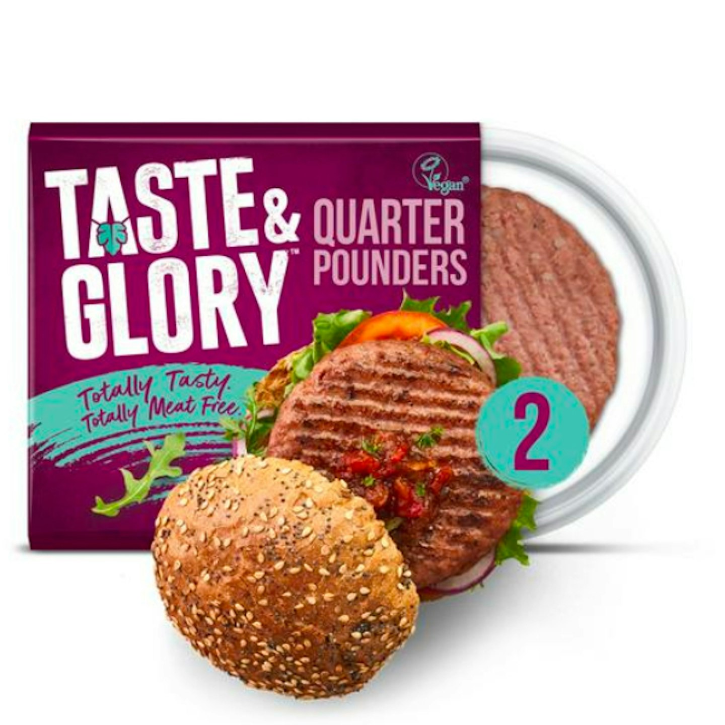 Taste & Glory Meat Free Vegan Burgers
