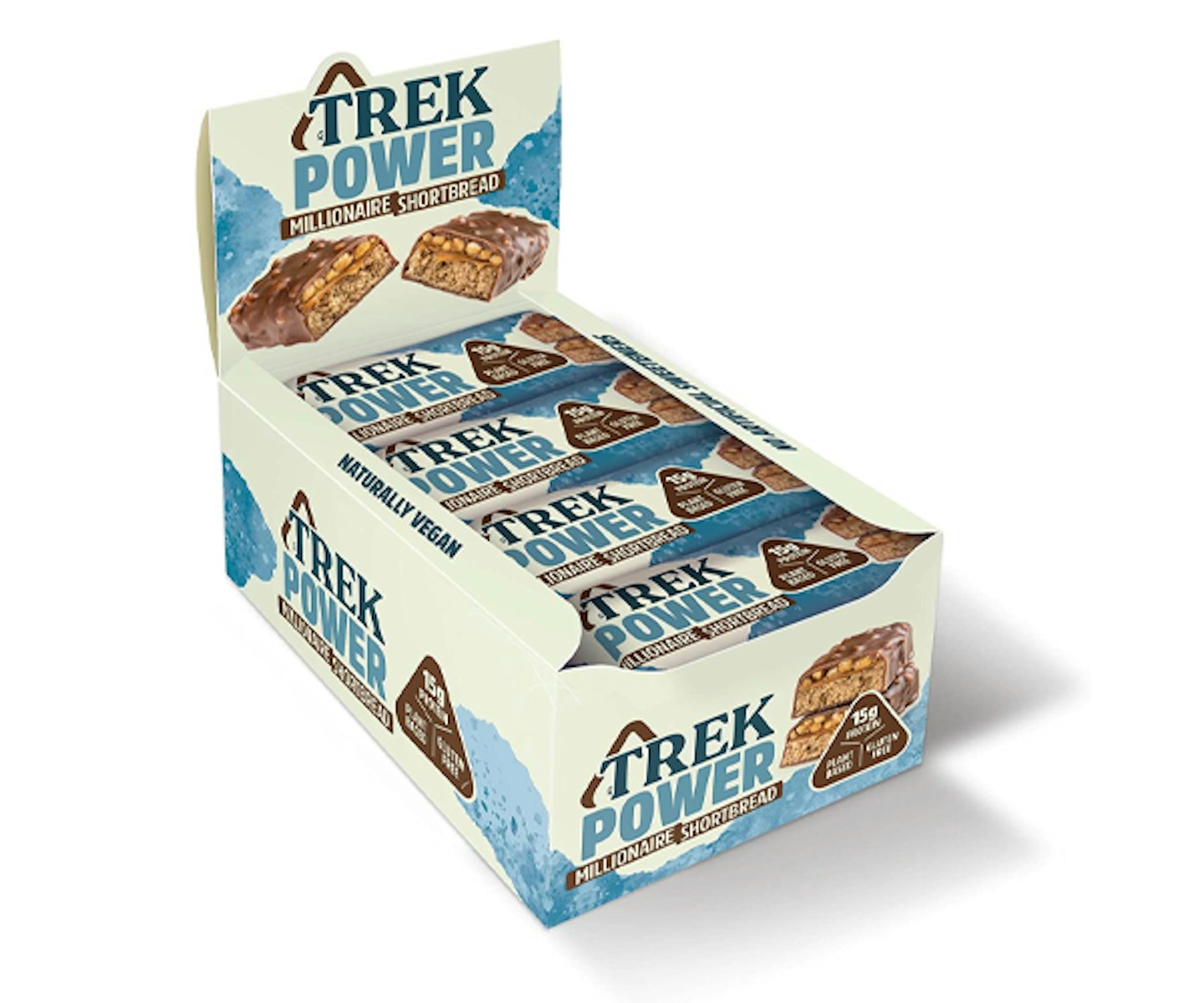 TREK Protein Power Bar Millionaire Shortbread