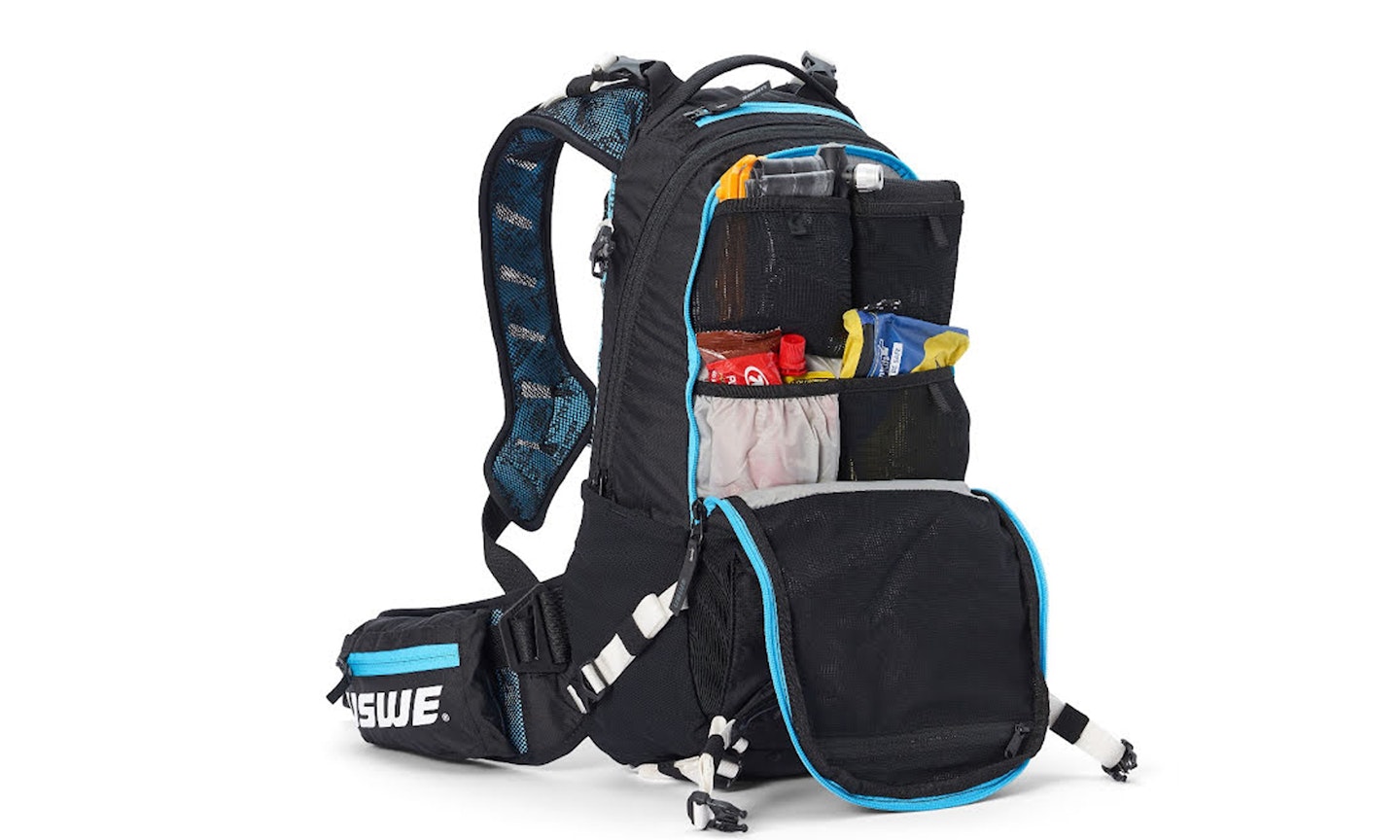 USWE Flow 16 hydration backpack main compartment