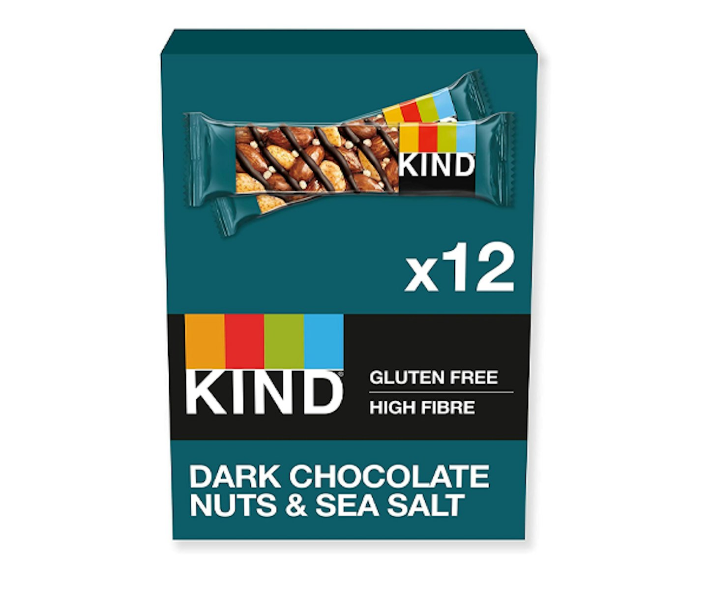 Kind dark chocolate and sea sat bar, 12 pack