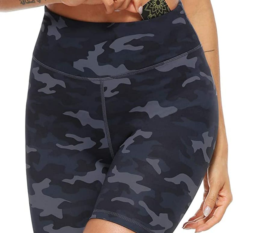 Persit High Waist Yoga Shorts