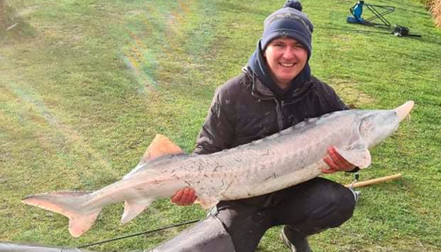 Richard Husselbe – 74lb sturgeon