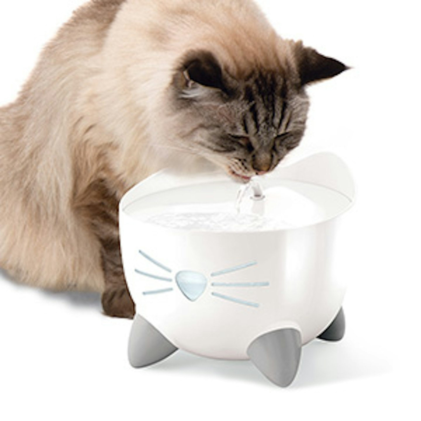 Catit Pixi Cat Drinking Water Fountain White 2.5 Litre