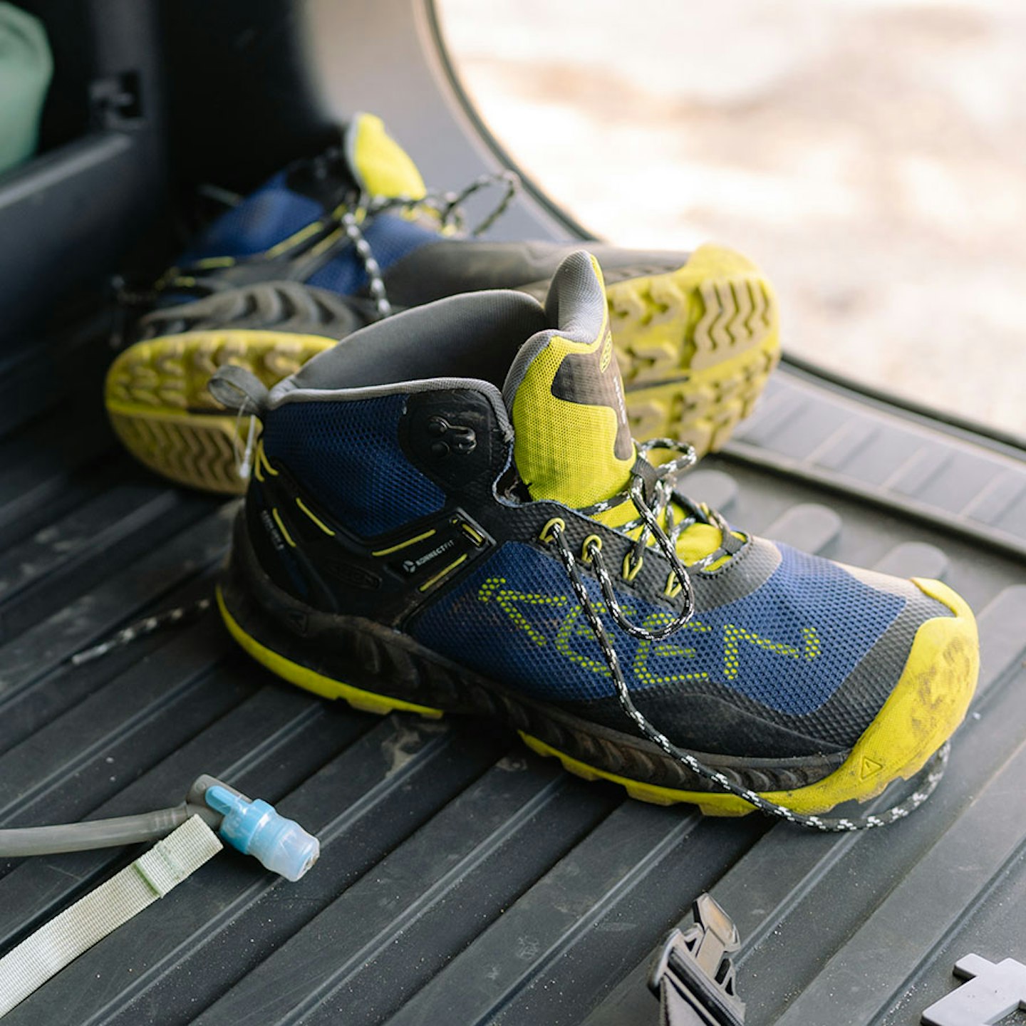 Keen NXIS EVO Mid WP lightweight hiking boot - odour management
