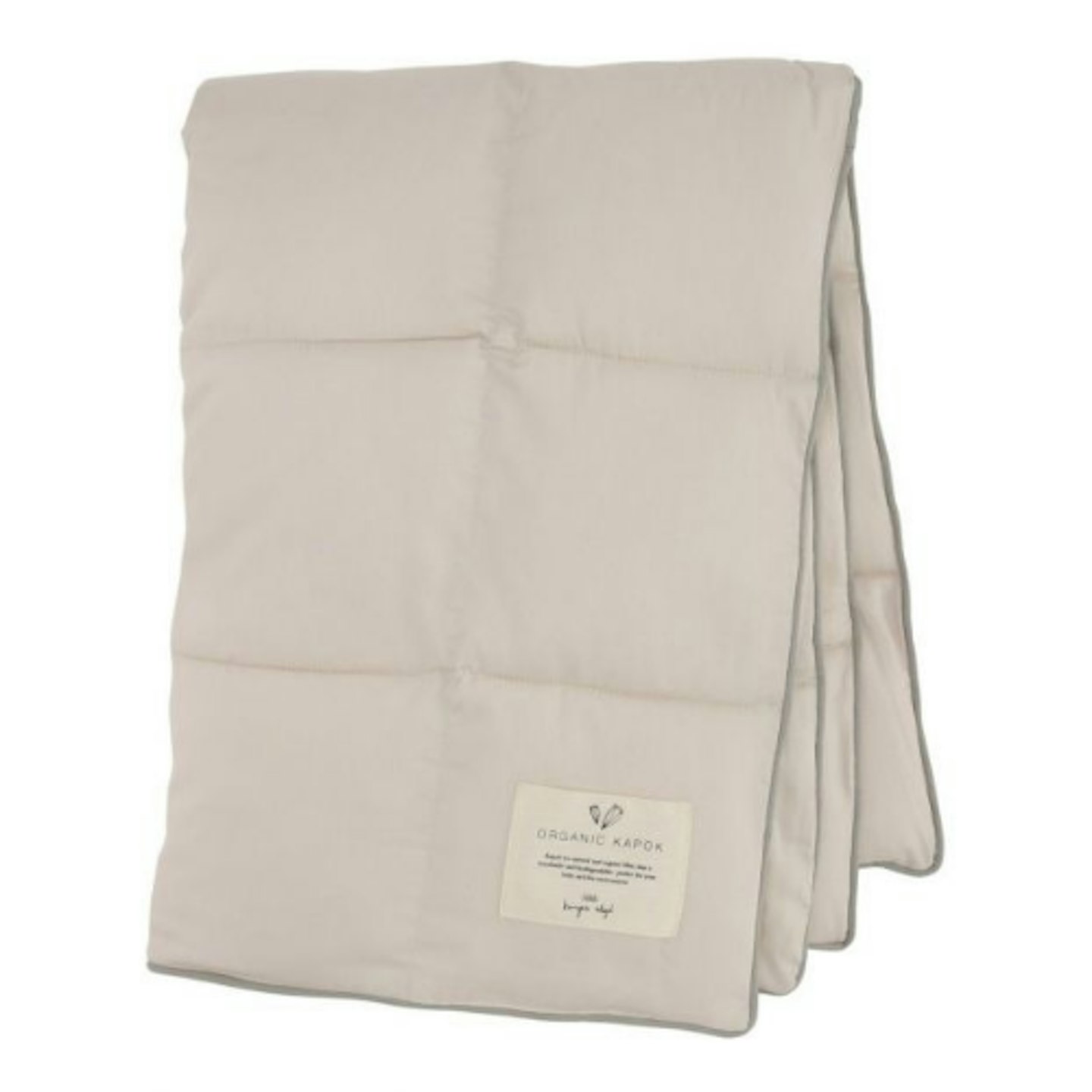 Konges Slojd Organic Kapok Quilt Ecru, £78