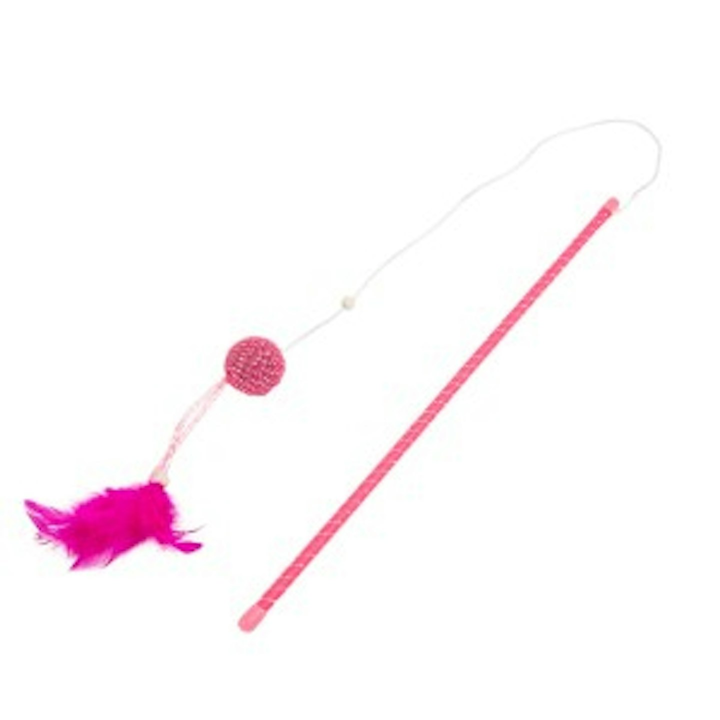 Pets at Home Jazzle Ball Cat Teaser Pink