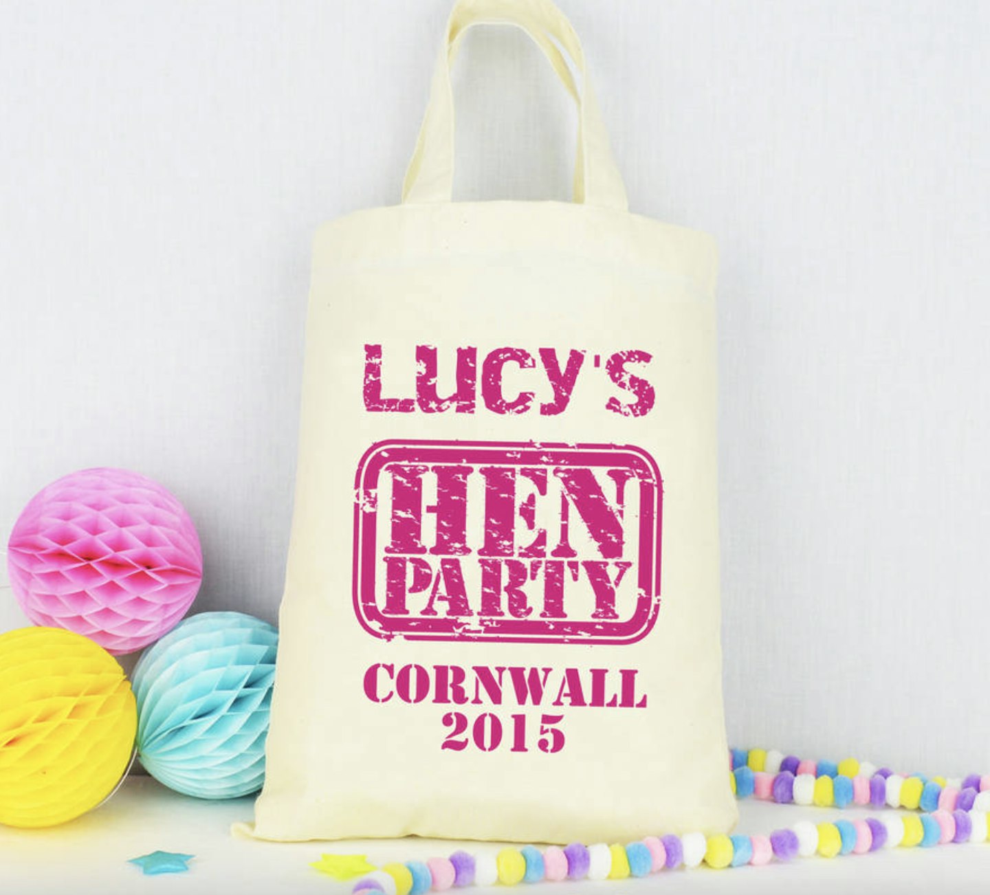 Personalised 'Hen Party' Bag