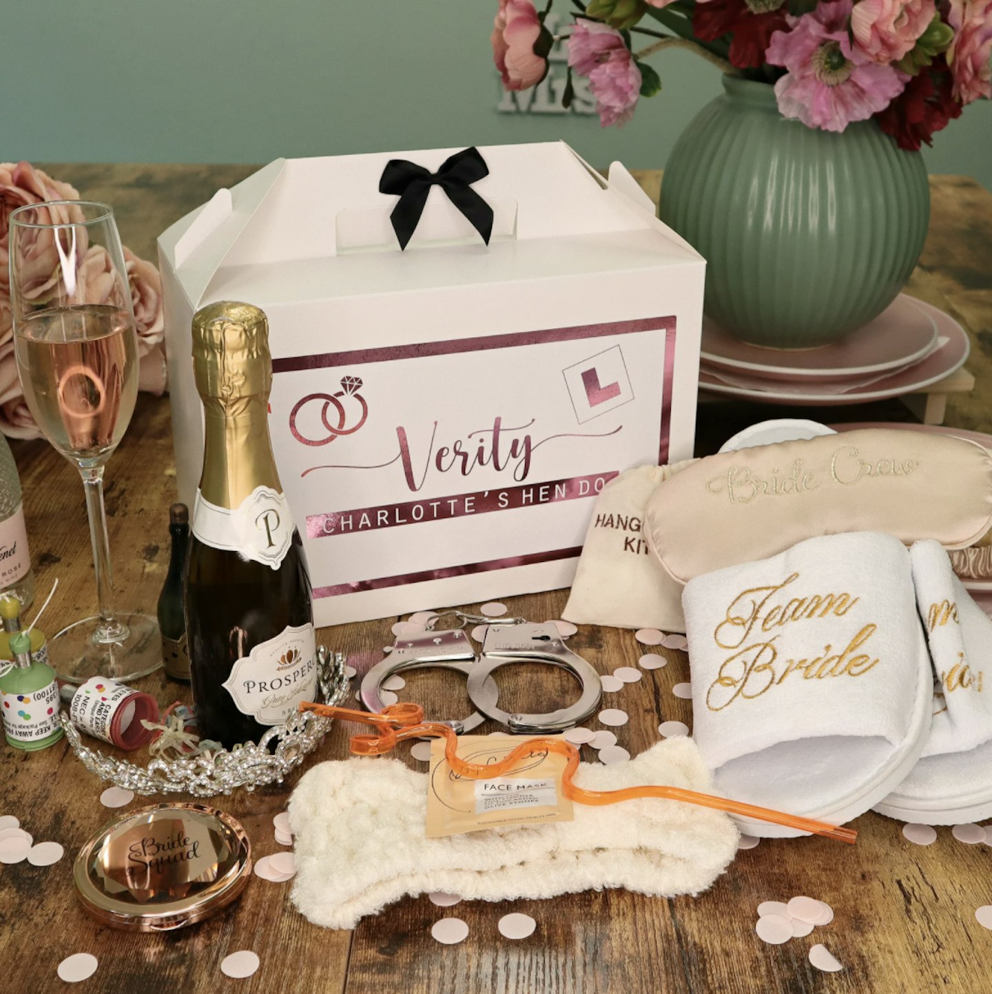 Personalised Hen Party Gift Box