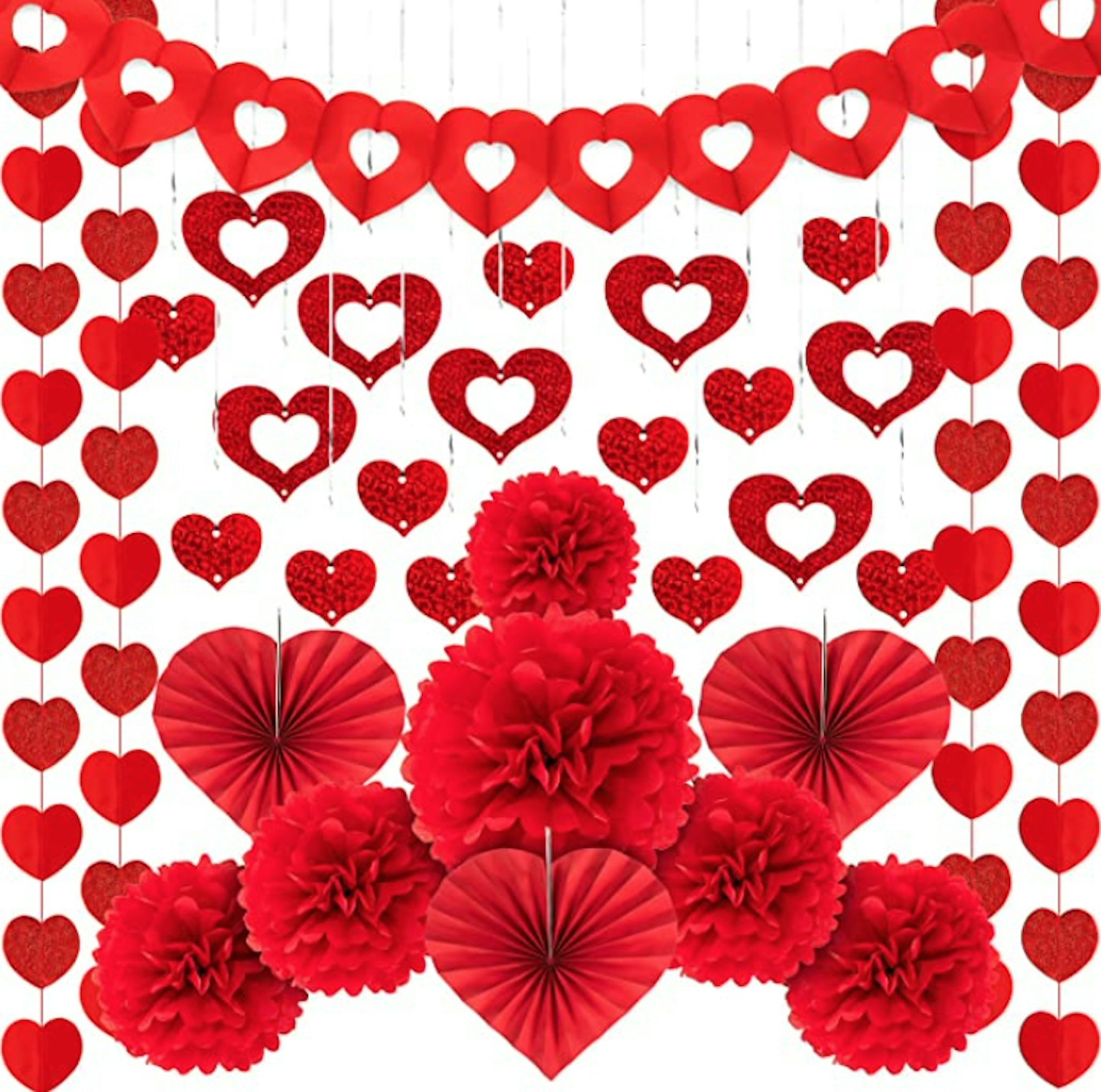 Whaline Valentines Day Party Decorations Kit