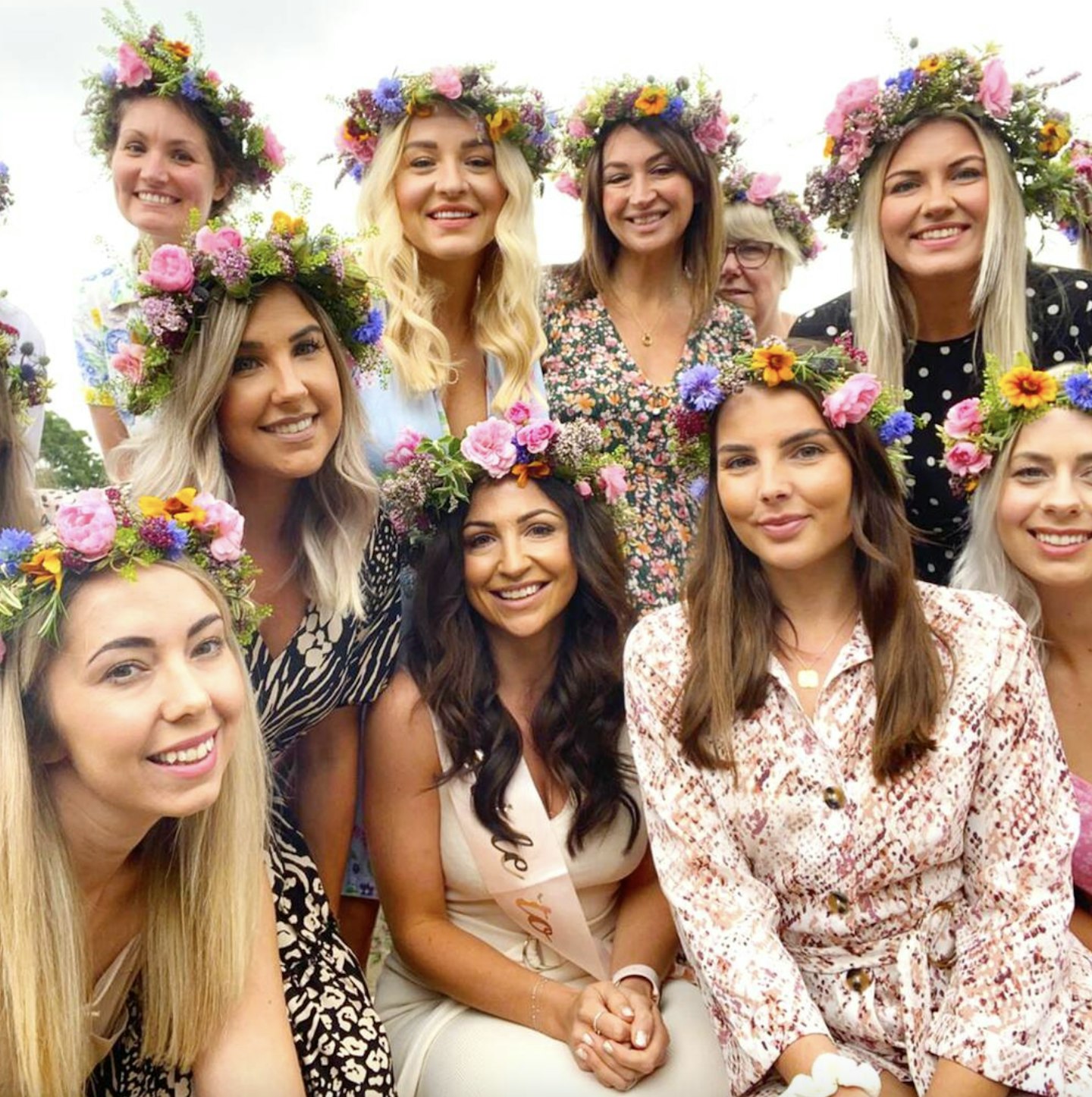 Hen Party Flower Crown Kit For 10 Hens