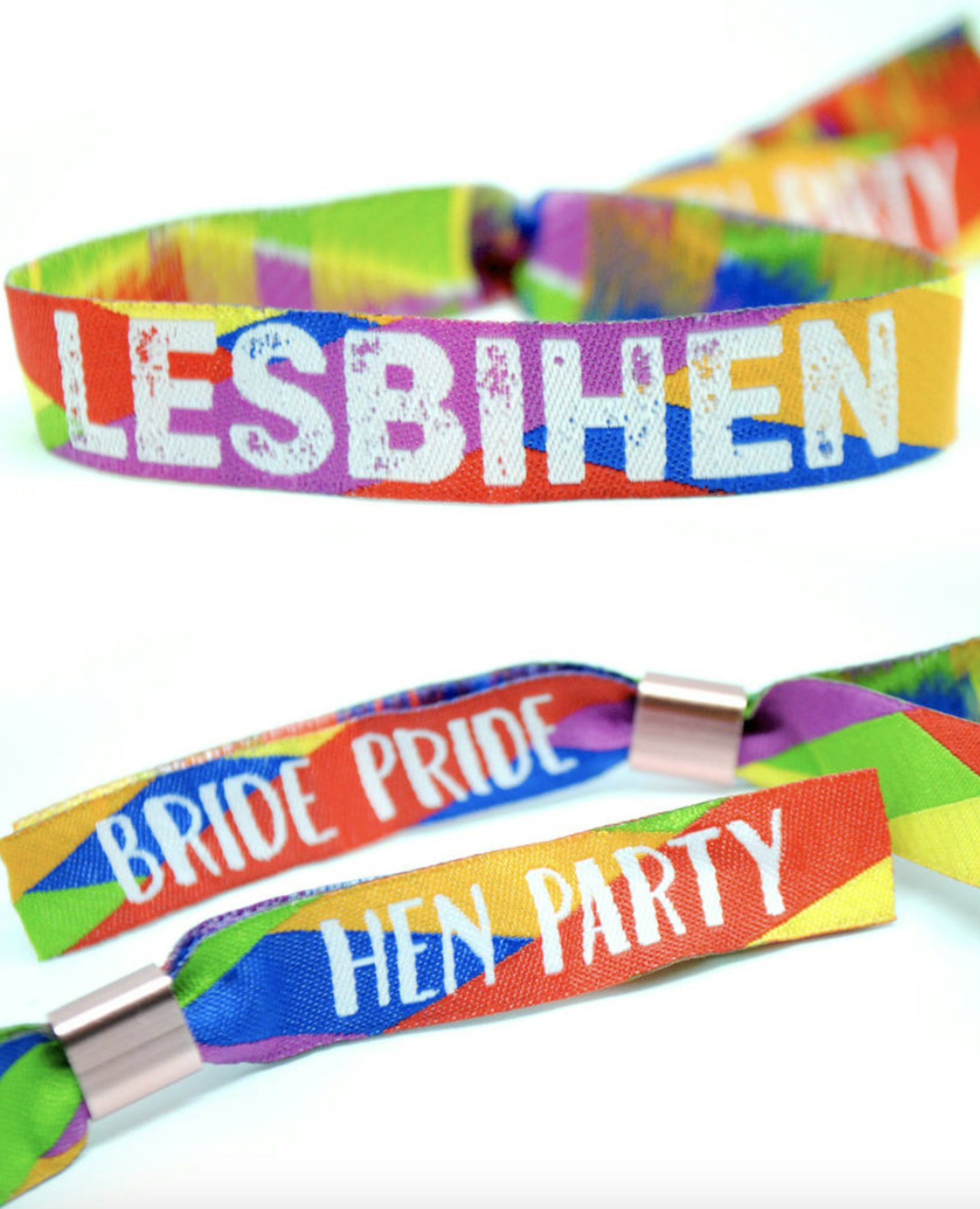 Lesbihen Bride Pride Gay/Lesbian Hen Party Wristbands