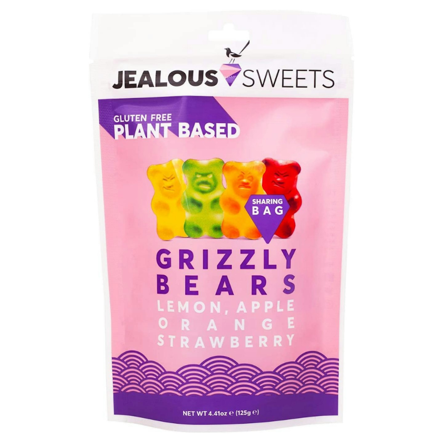 Jealous Sweets Lemon Apple Orange Strawberry Gummy Grizzly Bears