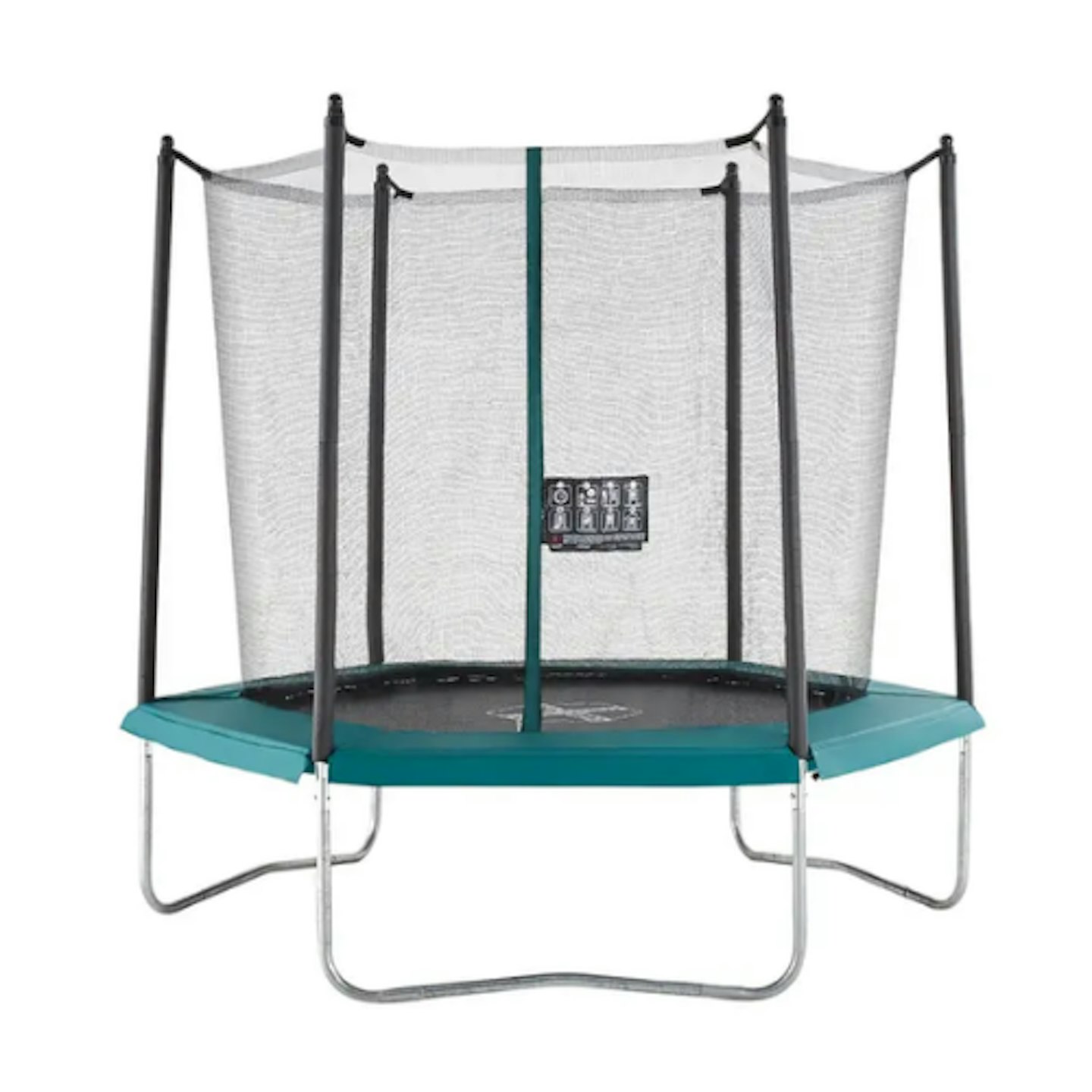 Domyos Hexagonal Trampoline with Safety Net 240