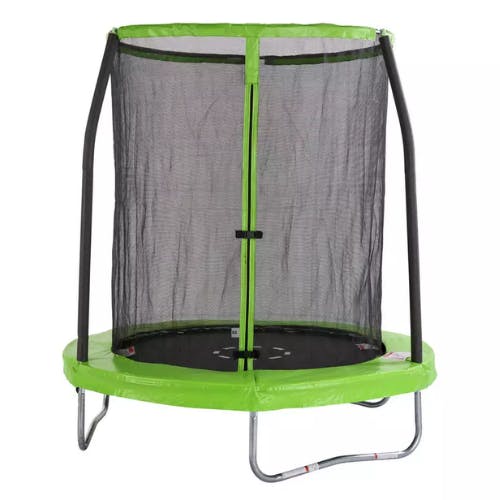 4.5FT Indoor Outdoor Kids Junior Jump Trampoline Enclosure Safety Net Max 45KG 