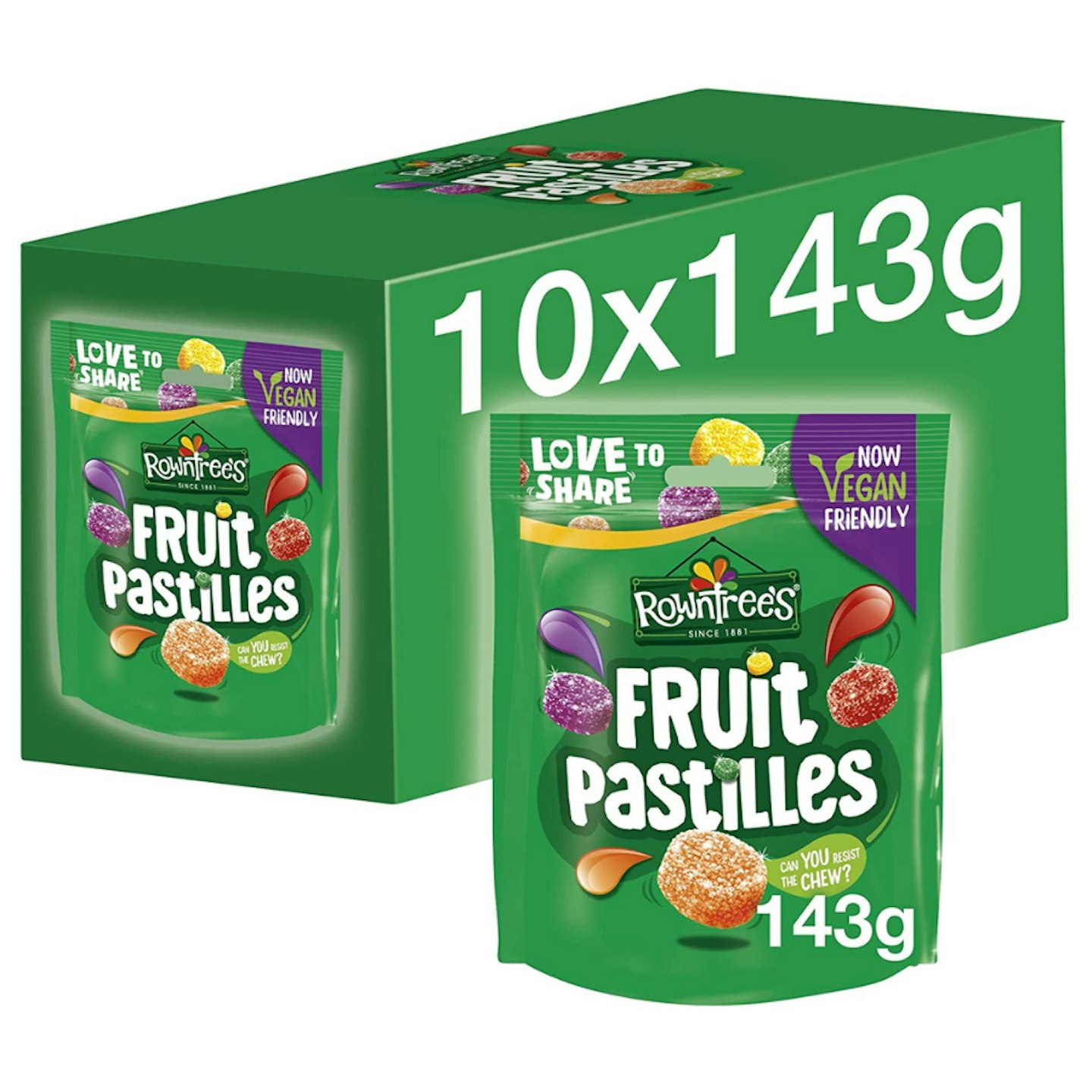 Rowntrees Fruit Pastilles Sweets