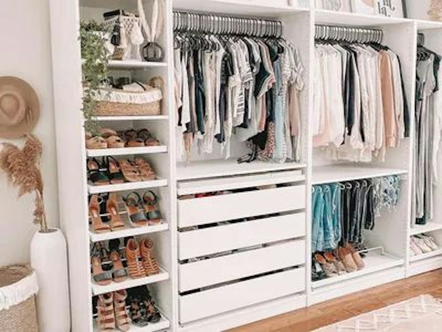 Shoes and clothes storage solutions
