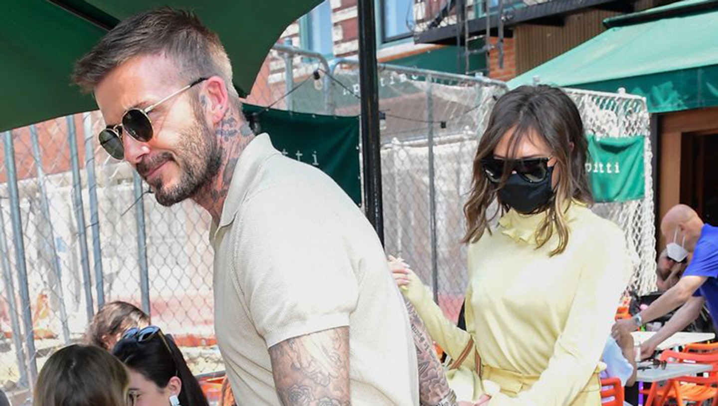 David Beckham and His Sons Invented a New Way to Wear Chelsea