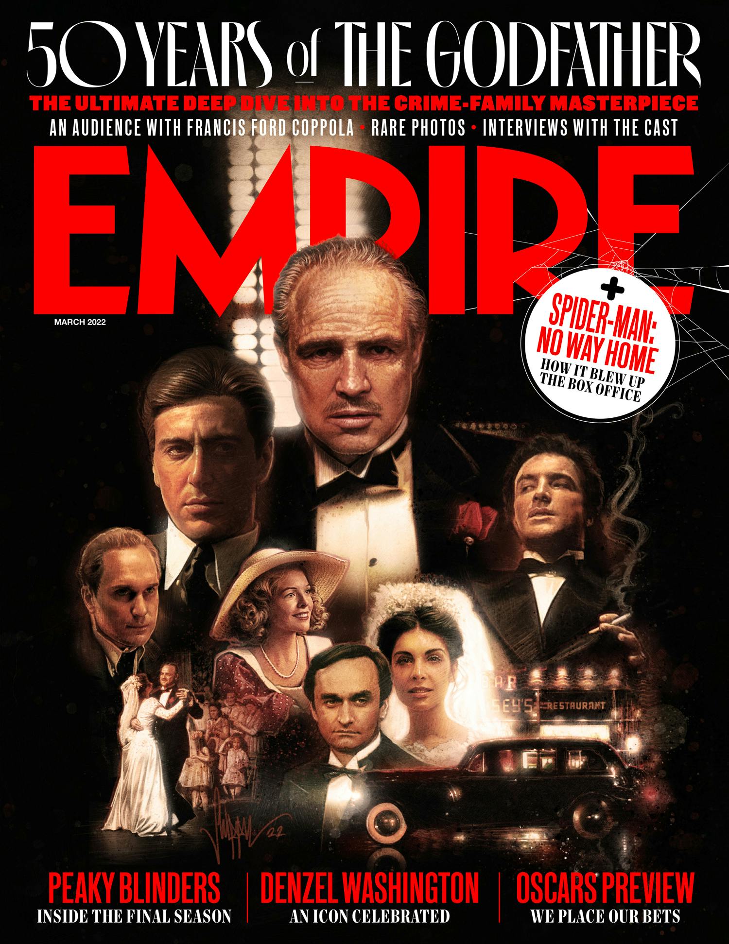 Empire's The Godfather 50th Anniversary Covers Revealed