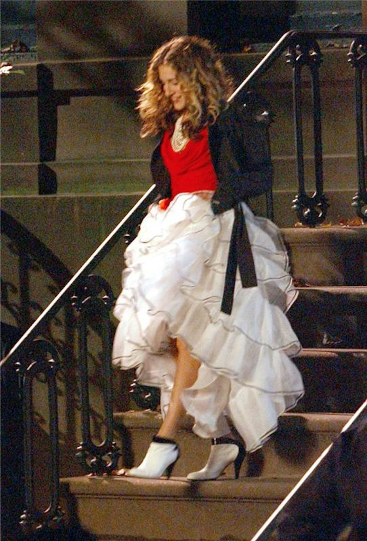 carrie bradshaw chanel boots