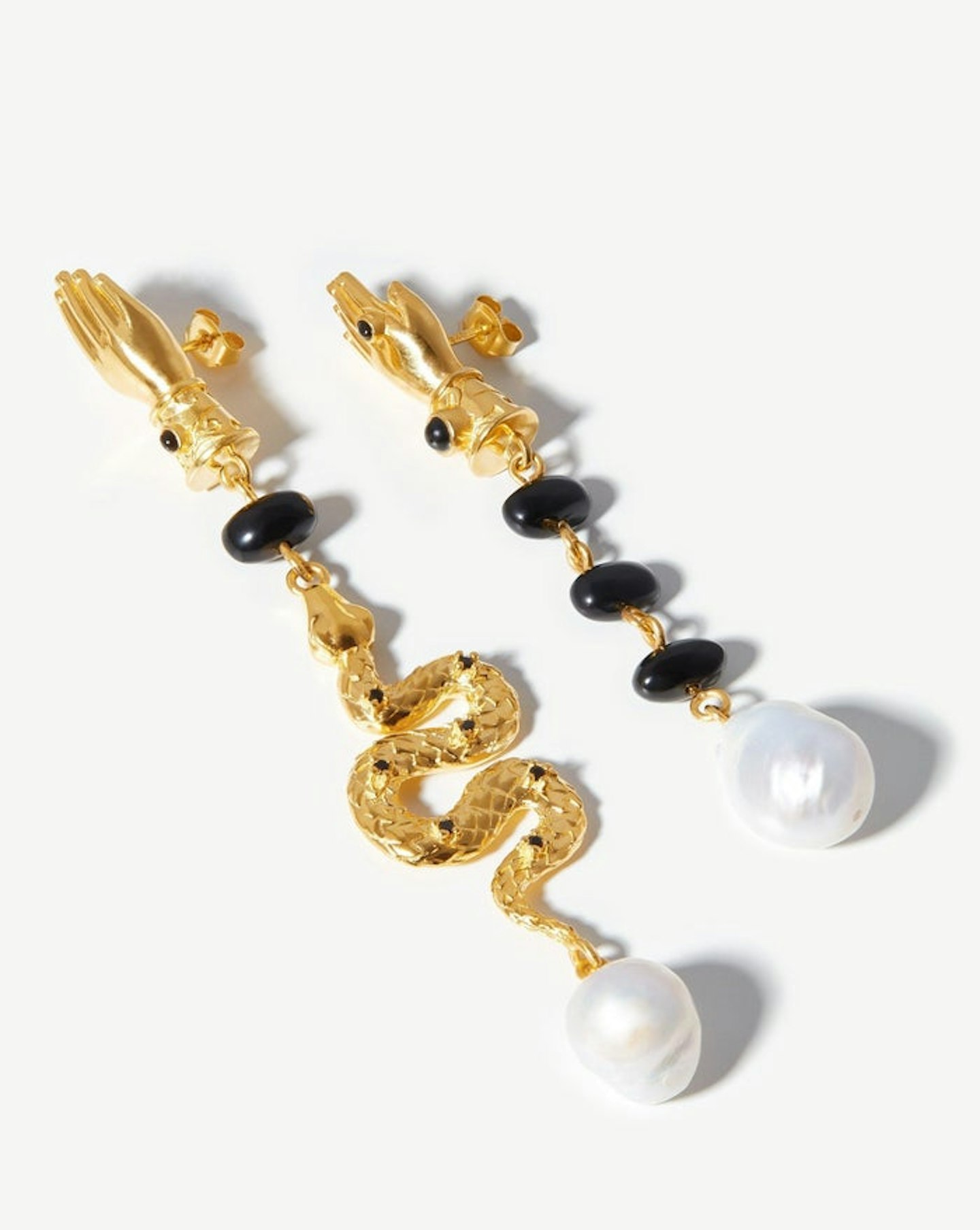 Handpicked Serpent Earrings, £275