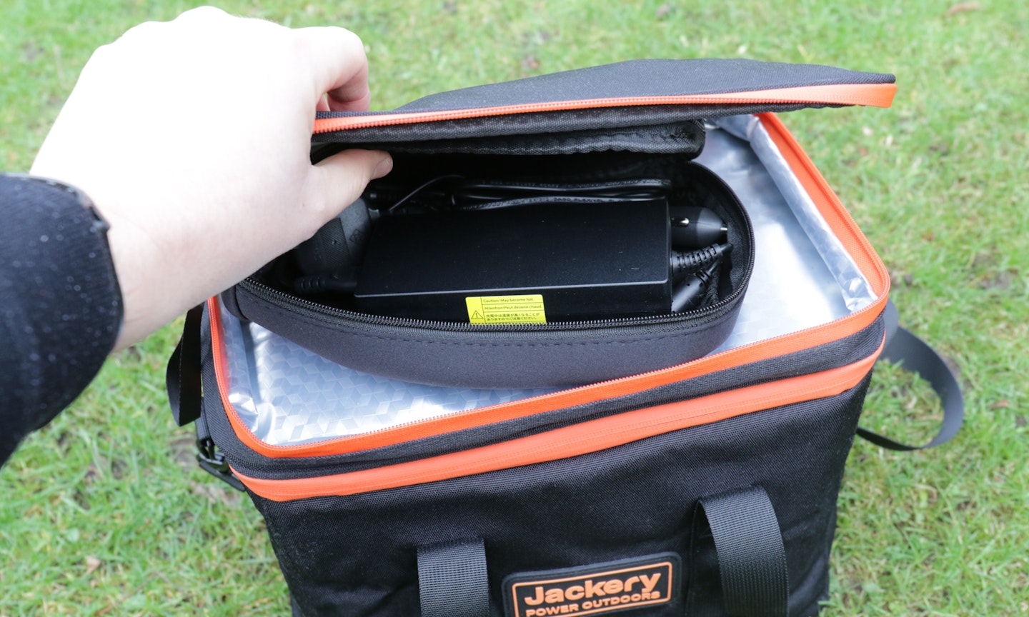 Jackery Explorer 500 in its case