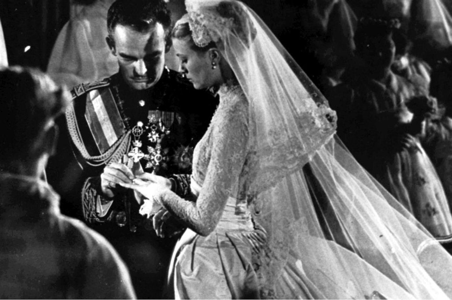 Grace Kelly Marrying Prince Rainier of Monaco