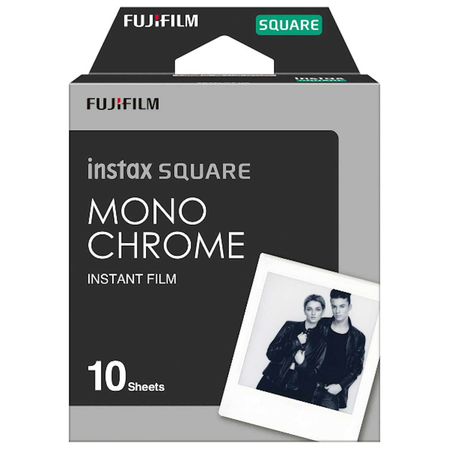 Instax Monochrome Square Film - 10 Shot Pack