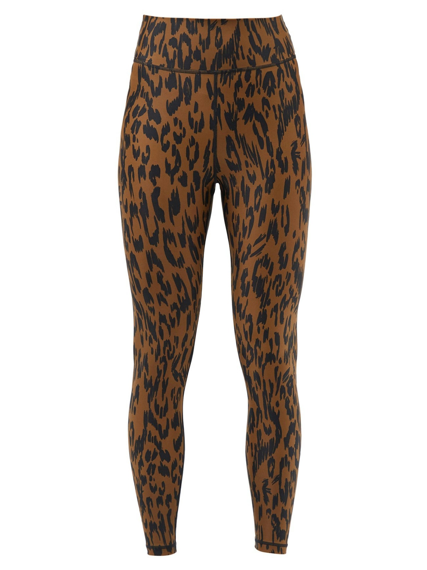 best workout leggings women The Upside, Tropical Dance Leopard-print Jersey Leggings, £108