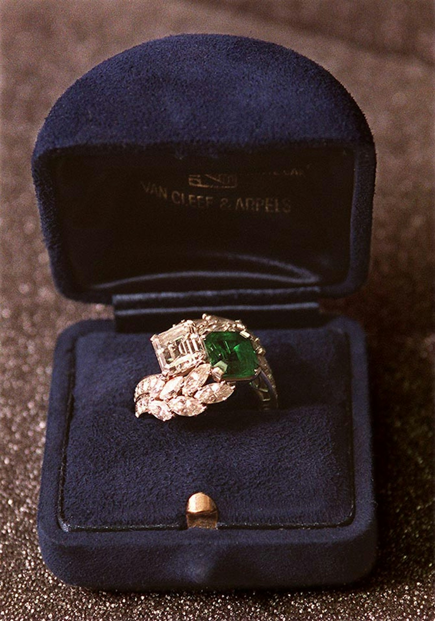 Jackie Kennedy engagement ring