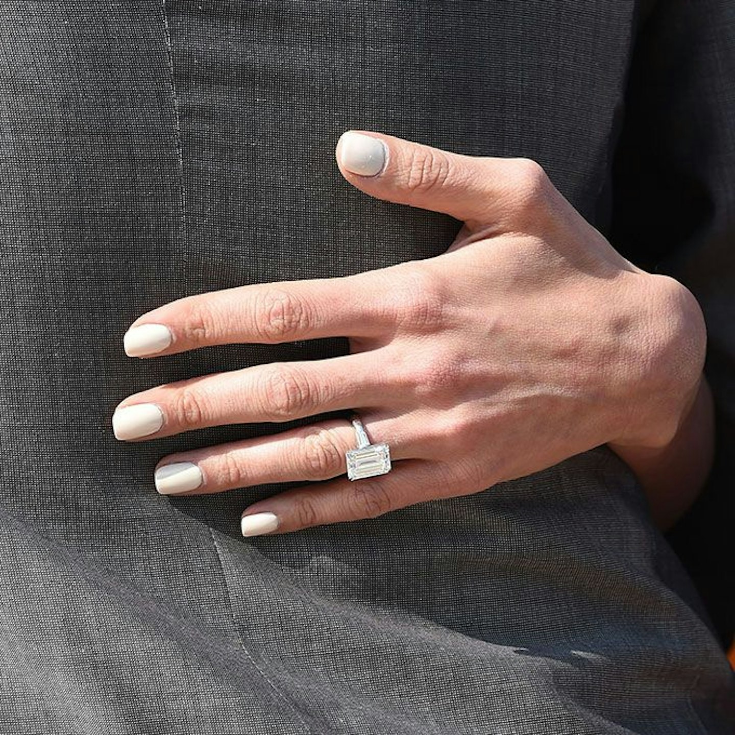 Amal Clooney engagement ring