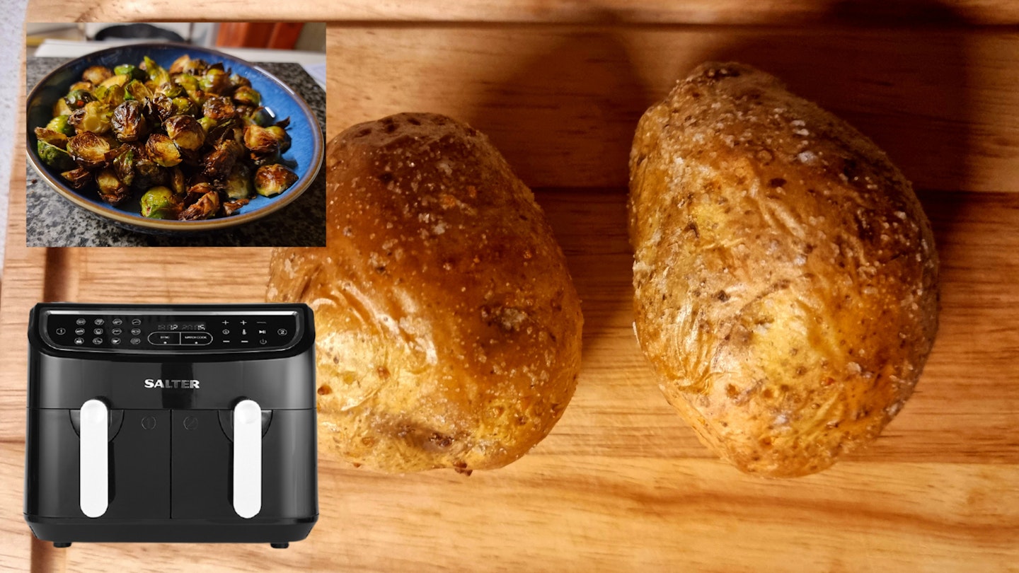 The Essential Ninja Dual Zone Air Fryer Cookbook UK: Qu by