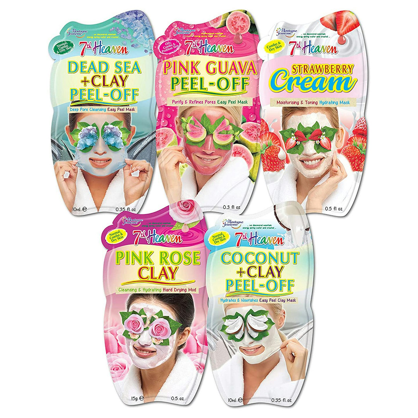 7th Heaven Moisturising Face Mask Pack