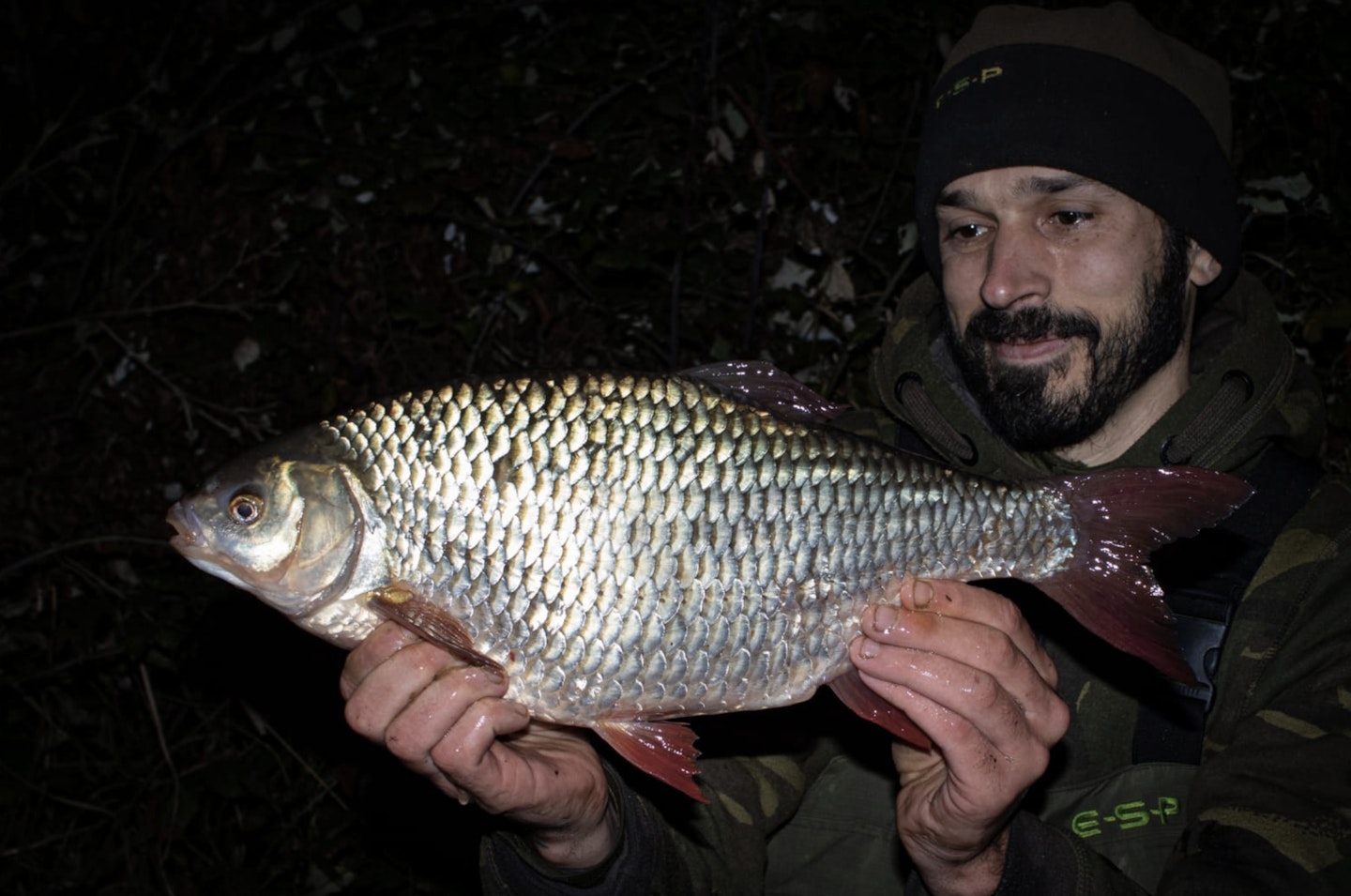 This fish, the larger of Dan’s amazing brace, is a mere 2oz shy of the long-standing British record