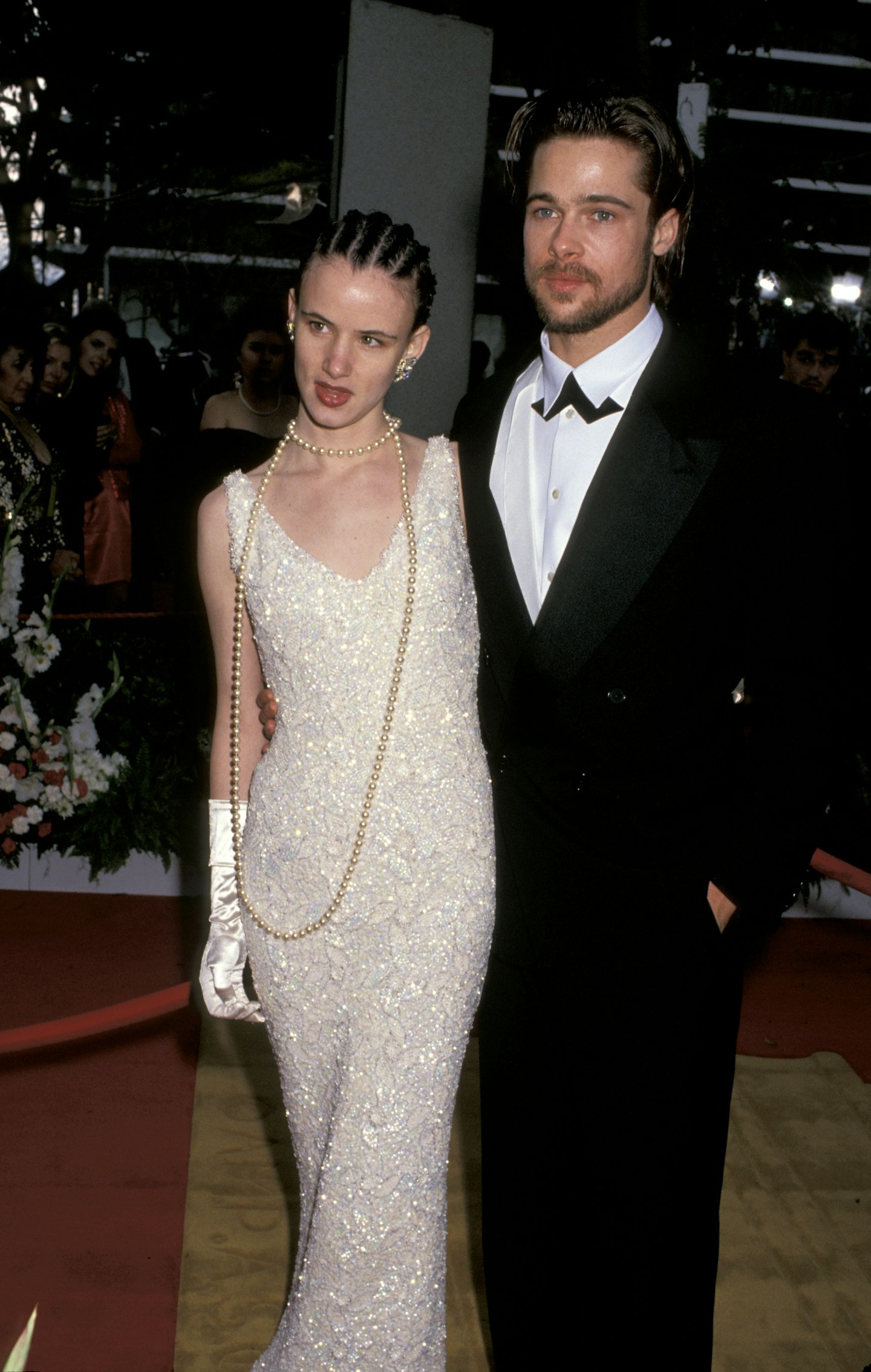 Juliette Lewis and Brad Pitt in 1992