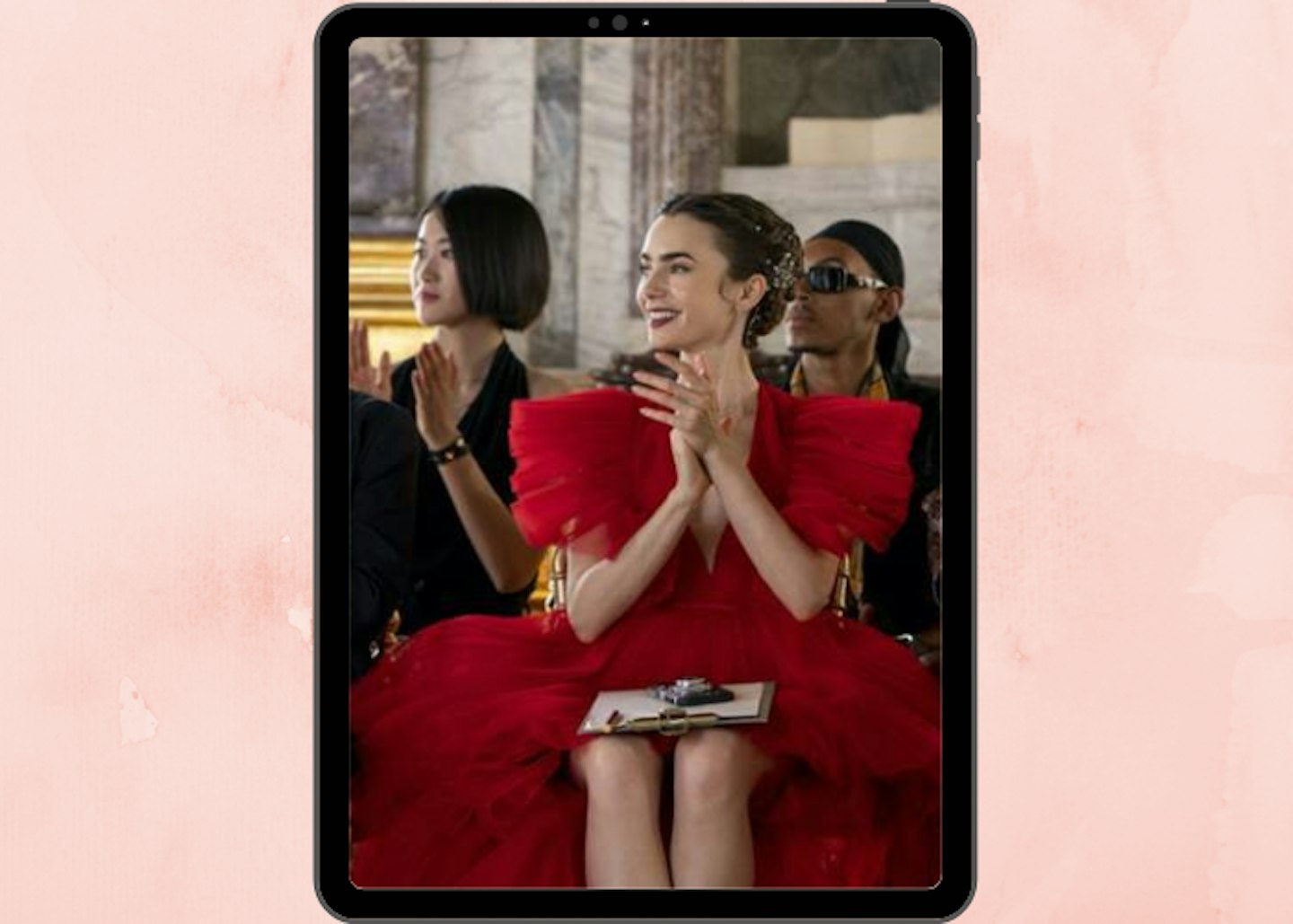 Season: 2 Episode: 10 "French Revolution" emily in paris red dress