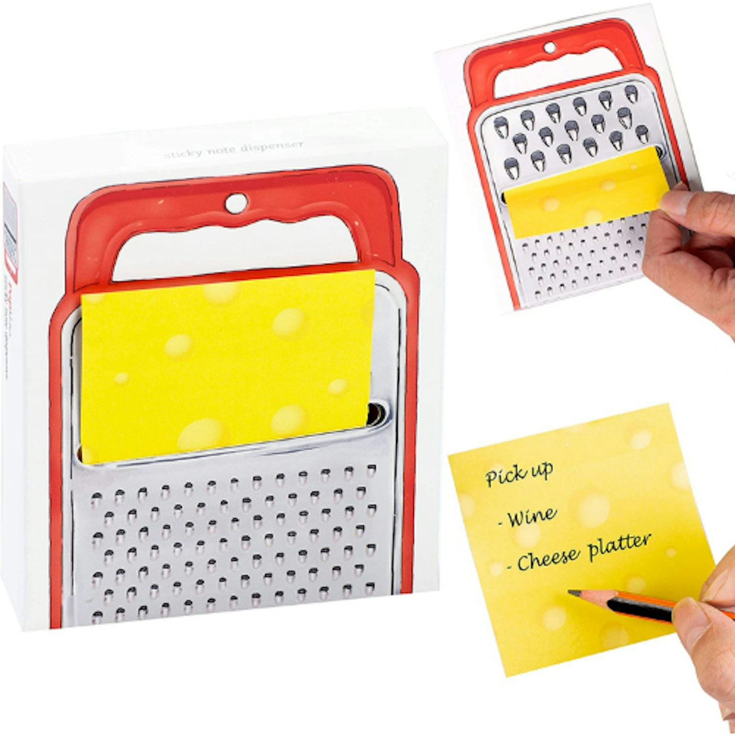 PopNotes Fun Novelty Sticky Notes - Cheese Grater
