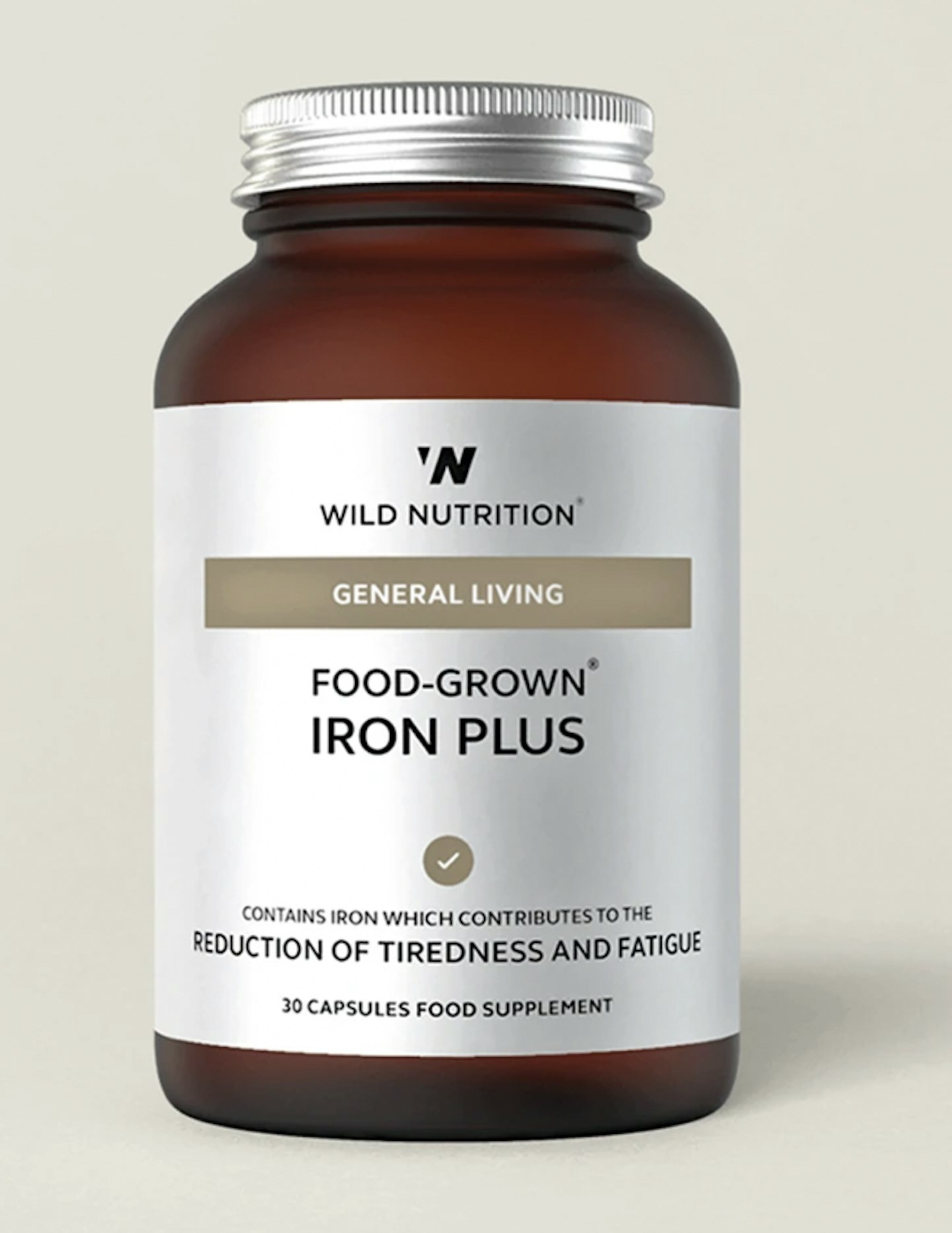 Wild Nutrition Food-Grown Iron Plus, £12