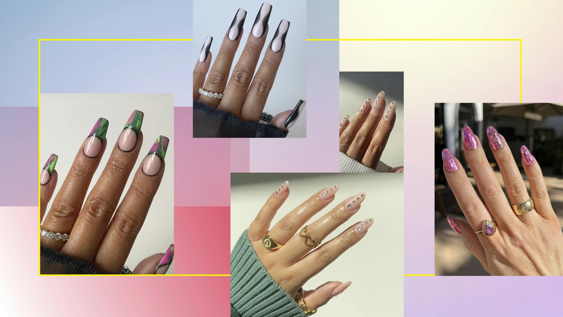 Who is the mastermind behind 'Euphoria's nail-art designs?