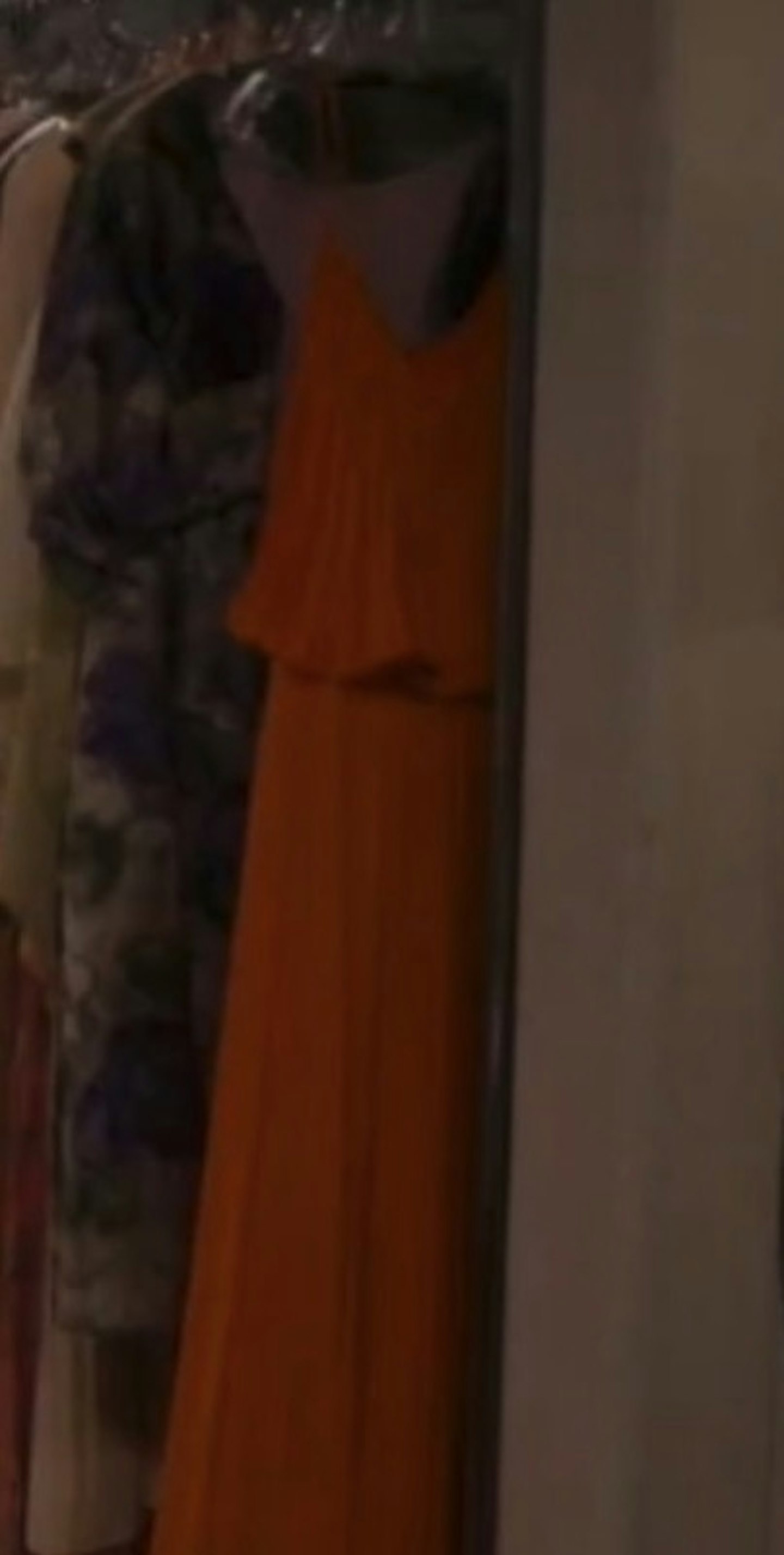 Orange Halston Dress in Sex and the City 2