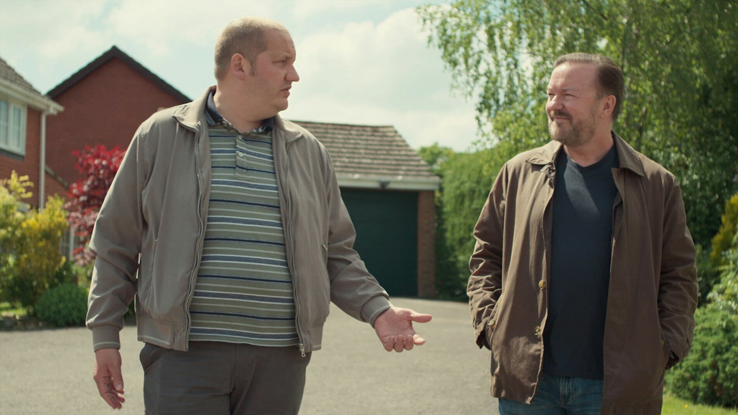 After Life Ricky Ricky Gervais & Tony Way Talk After Life Season 3, Male Friendship And ...