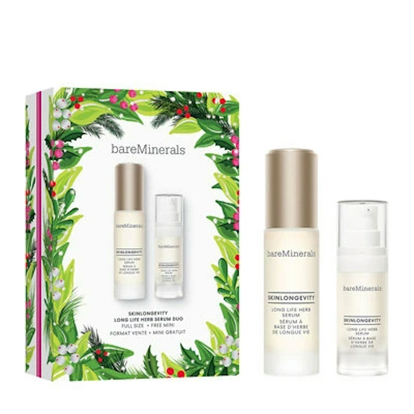 bareMinerals Skinlongevity Long Life Herb Serum Duo Full Size + Mini