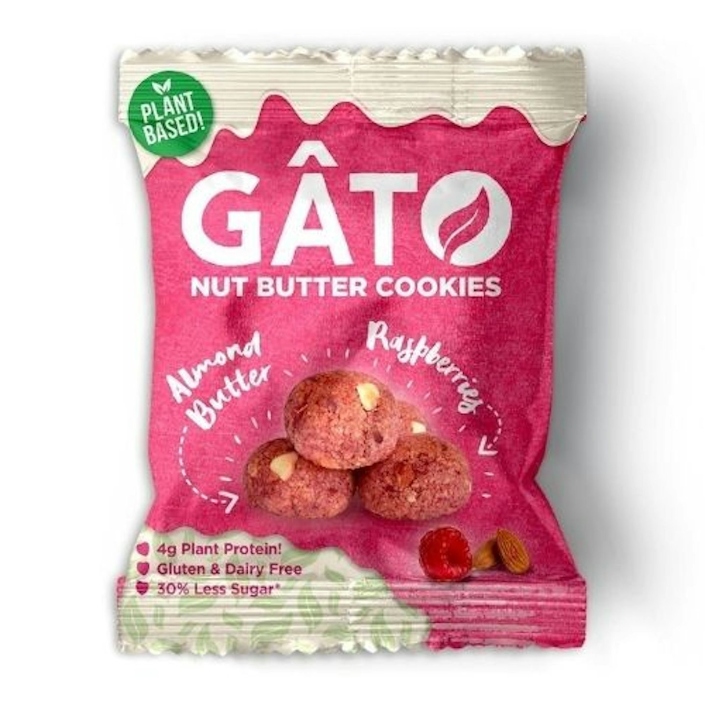 Gato - Almond Butter & Raspberry Gluten Free Cookies