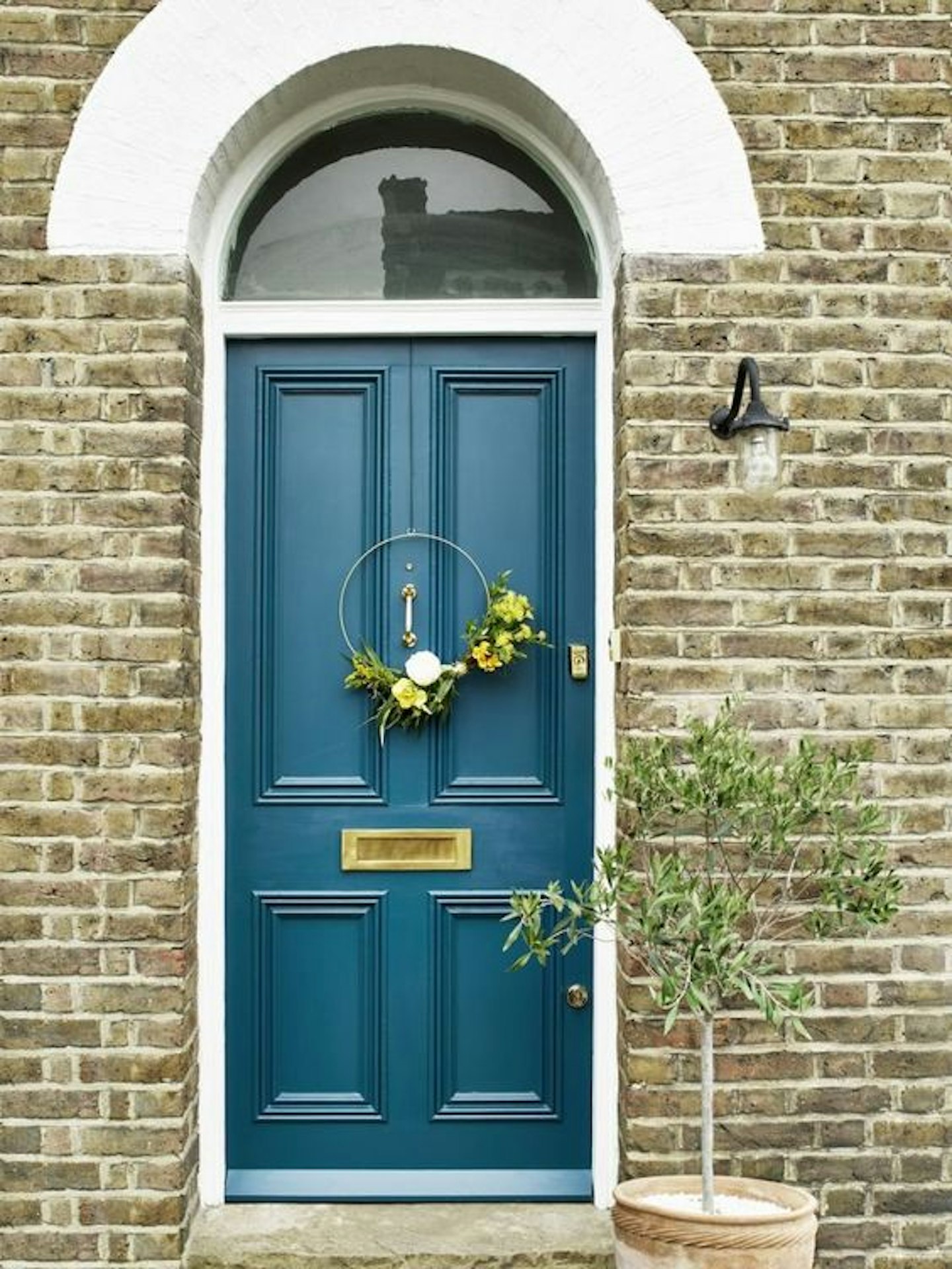 Bluey Green front door